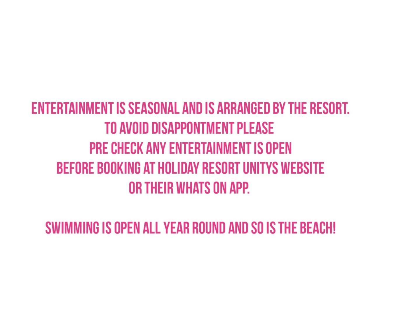 Unity Brean: Pet-friendly With Passes * Brean